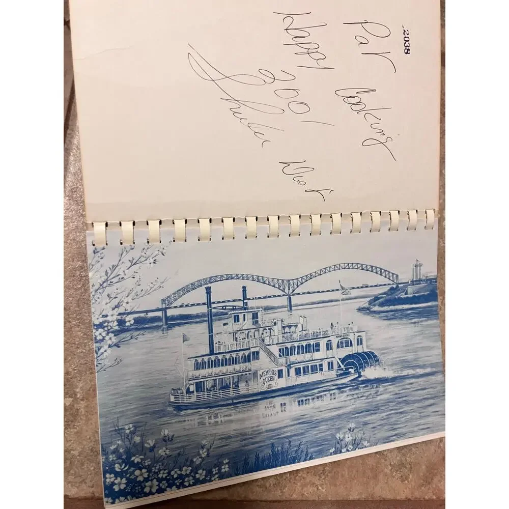 Memphis Memories 1989 Cookbook National Square Dance Convention‎ 80s VTG Vintage